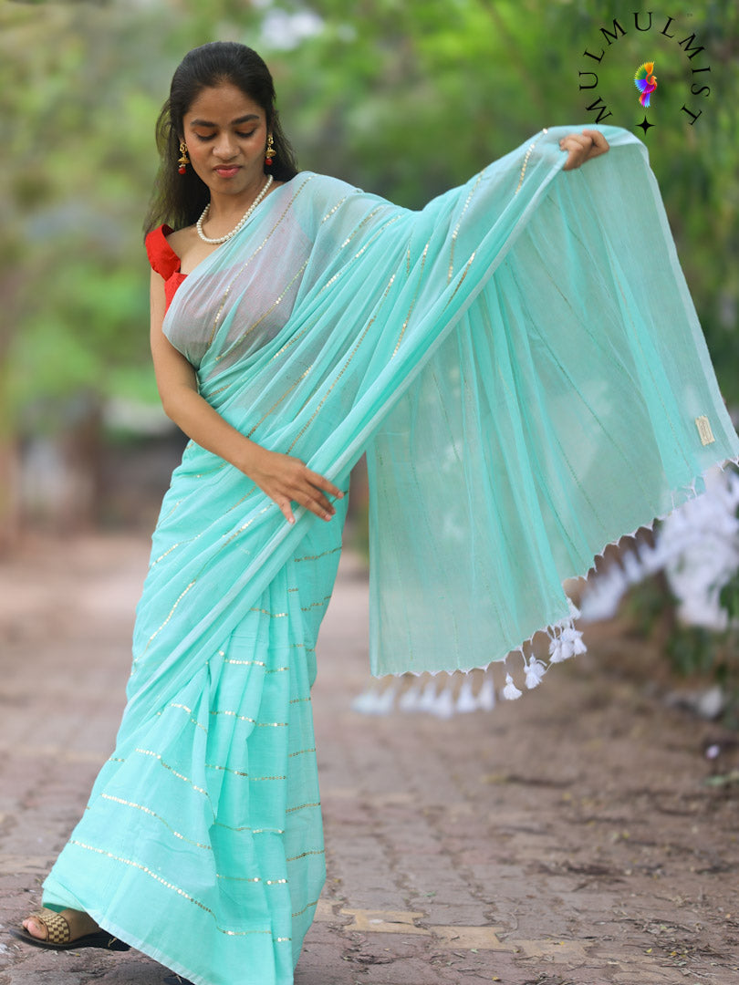 BLUE AURA (SAREE)